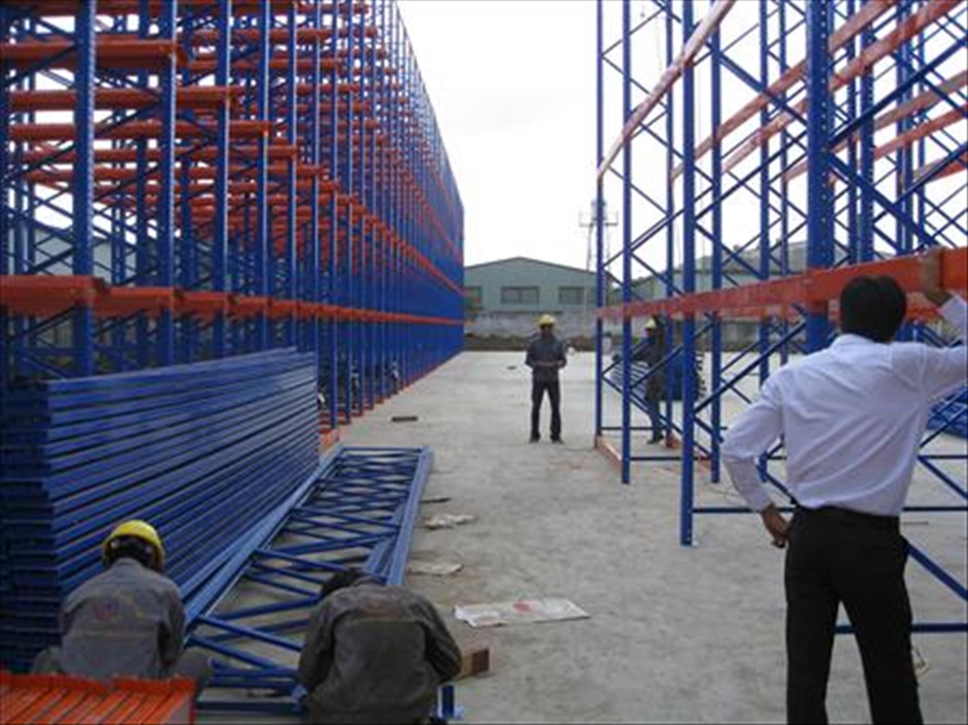 Cong trinh ke trong KCN Le Minh Xuan Các công trình Cơ Khí Việt đang thi công đầu năm 2010